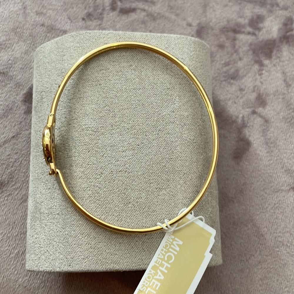 Michael Kors gold tone bracelet - Picture 2 of 4